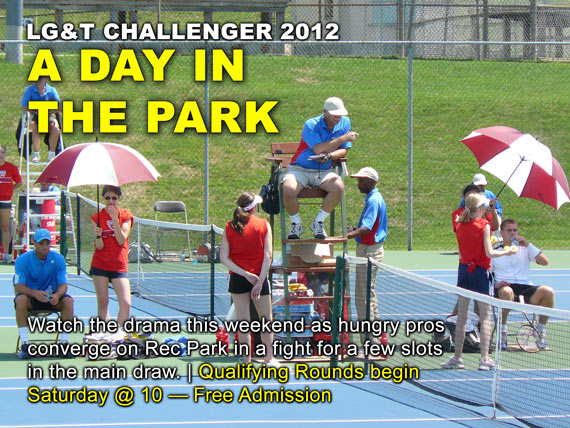 Watch the drama this weekend as hungry pros converge on Rec Park in a fight for a few slots in the main draw